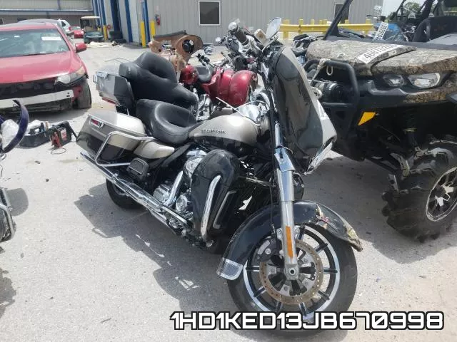 1HD1KED13JB670998 2018 Harley-Davidson FLHTK, Ultra Limited