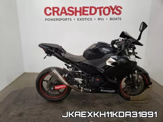 JKAEXKH11KDA31891 2019 Kawasaki EX400