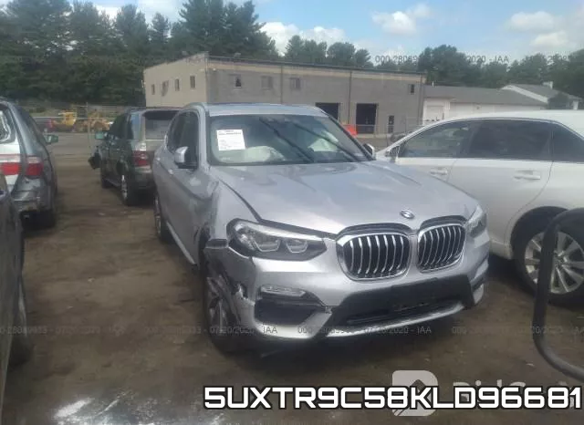5UXTR9C58KLD96681 2019 BMW X3, Xdrive30I