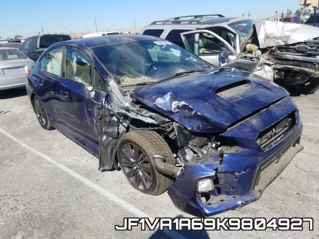 JF1VA1A69K9804927 2019 Subaru WRX