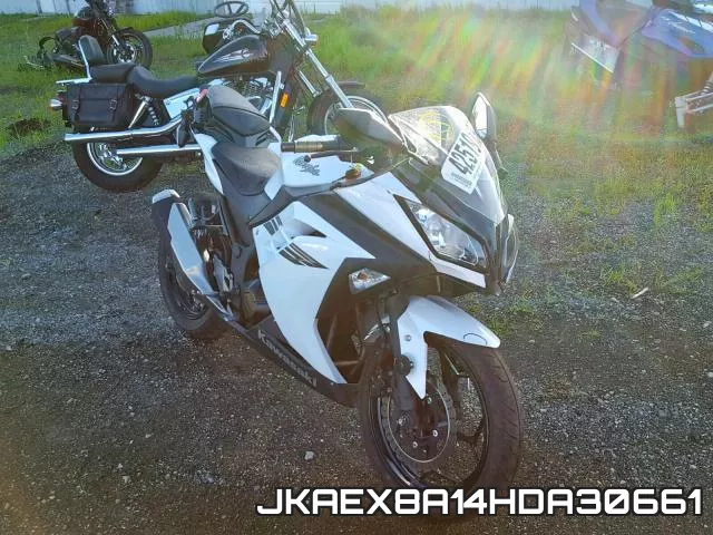 JKAEX8A14HDA30661 2017 Kawasaki EX300, A