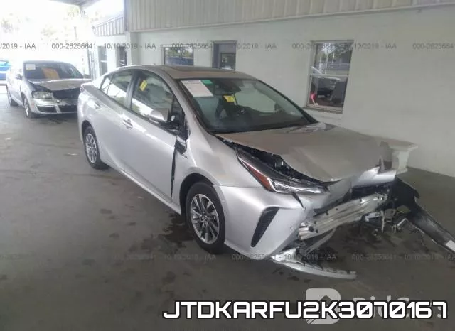 JTDKARFU2K3070167 2019 Toyota Prius