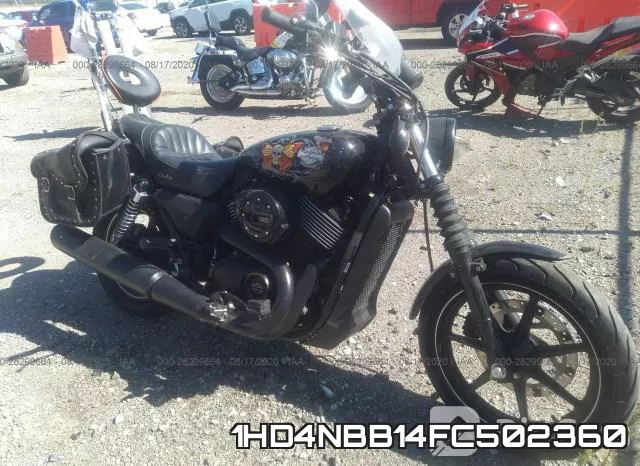 1HD4NBB14FC502360 2015 Harley-Davidson XG750