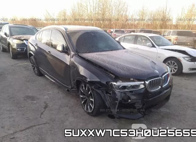 5UXXW7C53H0U25655 2017 BMW X4, Xdrivem40I