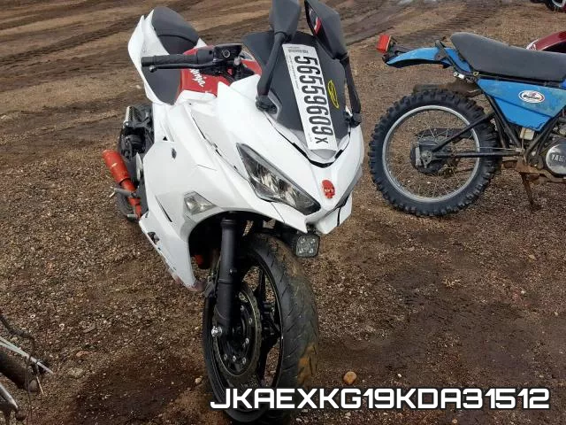 JKAEXKG19KDA31512 2019 Kawasaki EX400