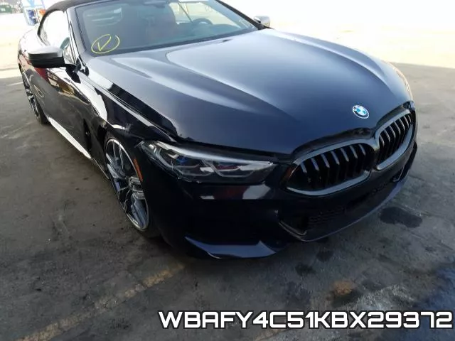 WBAFY4C51KBX29372 2019 BMW 8 Series, M850XI