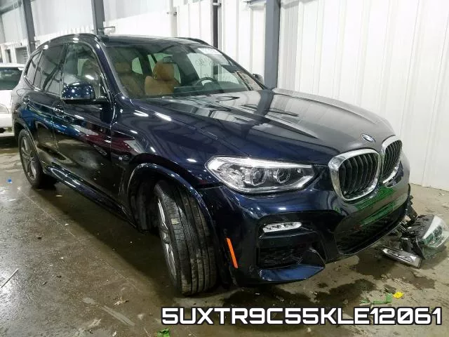 5UXTR9C55KLE12061 2019 BMW X3, Xdrive30I