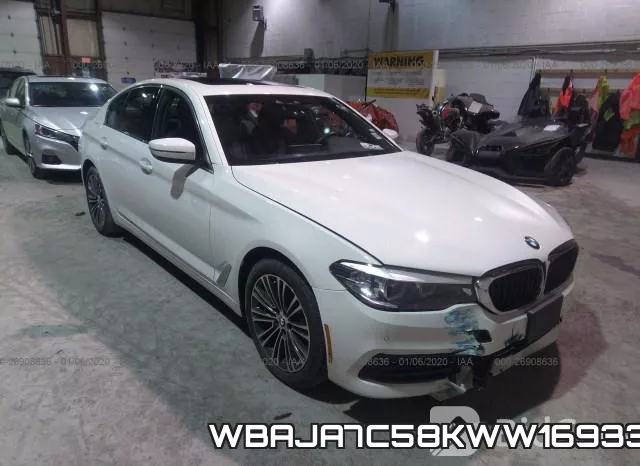 WBAJA7C58KWW16933 2019 BMW 5 Series, 530 XI
