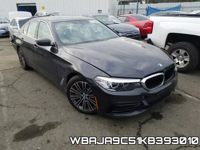 WBAJA9C51KB393010 2019 BMW 5 Series, 530E