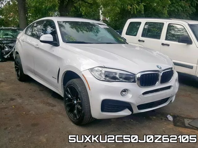 5UXKU2C50J0Z62105 2018 BMW X6, Xdrive35I