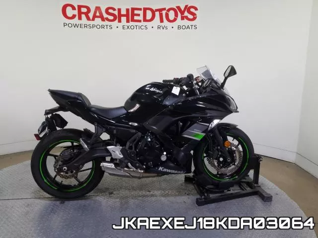 JKAEXEJ18KDA03064 2019 Kawasaki EX650, J