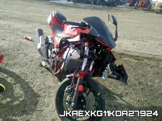 JKAEXKG11KDA27924 2019 Kawasaki EX400