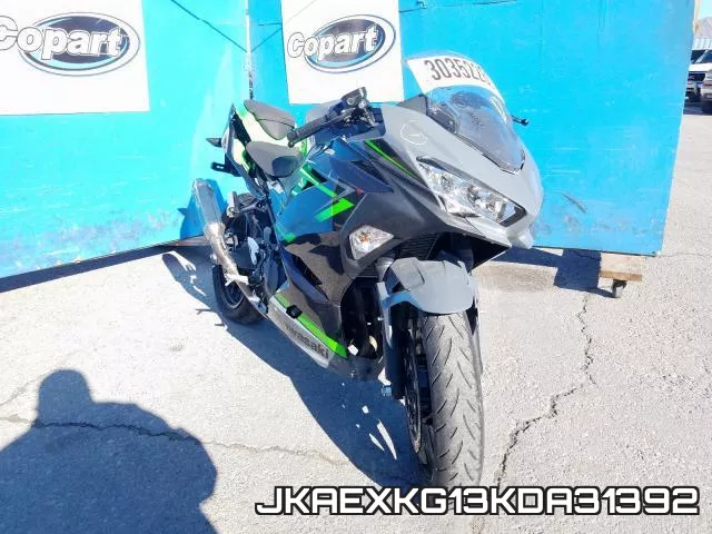 JKAEXKG13KDA31392 2019 Kawasaki EX400