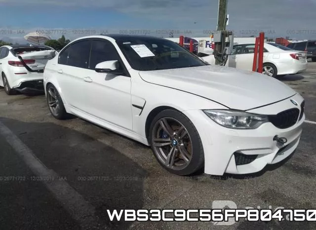 WBS3C9C56FP804750 2015 BMW M3