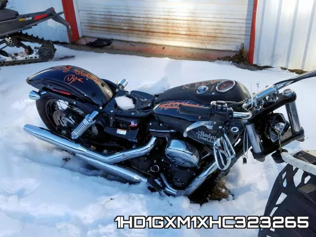 1HD1GXM1XHC323265 2017 Harley-Davidson FXDB, Dyna Street Bob