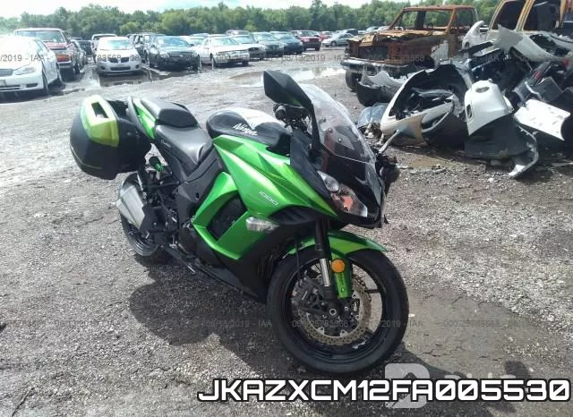 JKAZXCM12FA005530 2015 Kawasaki ZX1000, M