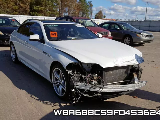 WBA6B8C59FD453624 2015 BMW 6 Series, 640 Xi Gran Coupe