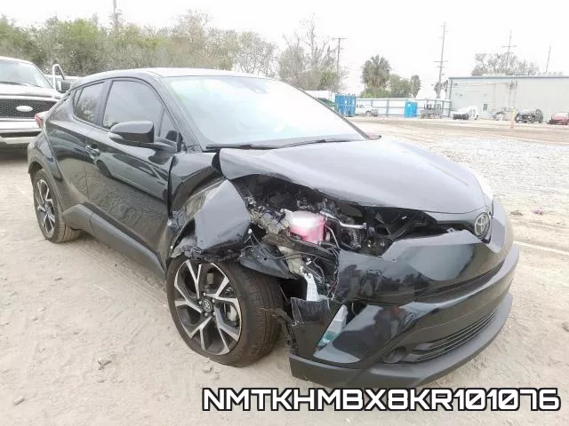 NMTKHMBX8KR101076 2019 Toyota C-HR, Xle