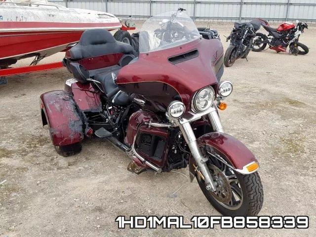 1HD1MAL10FB858339 2015 Harley-Davidson FLHTCUTG, Tri Glide Ultra