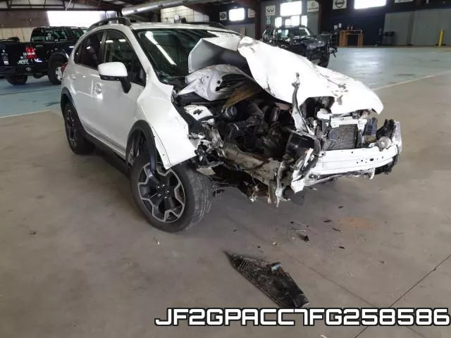 JF2GPACC7FG258586 2015 Subaru XV, 2.0 Premium