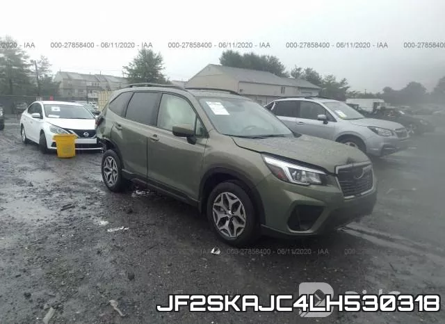 JF2SKAJC4LH530318 2020 Subaru Forester, Premium