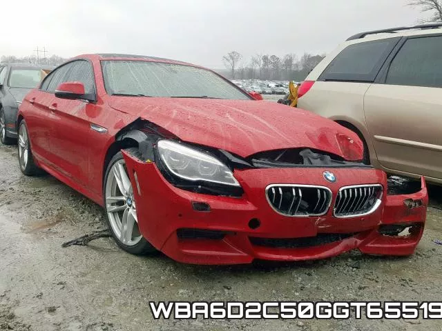 WBA6D2C50GGT65519 2016 BMW 6 Series, 640 Xi Gran Coupe