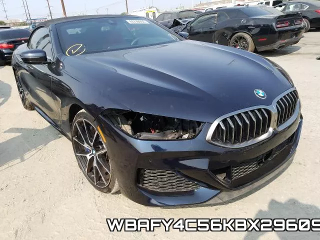 WBAFY4C56KBX29609 2019 BMW 8 Series, M850XI