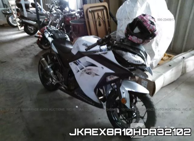 JKAEX8A10HDA32102 2017 Kawasaki EX300, A