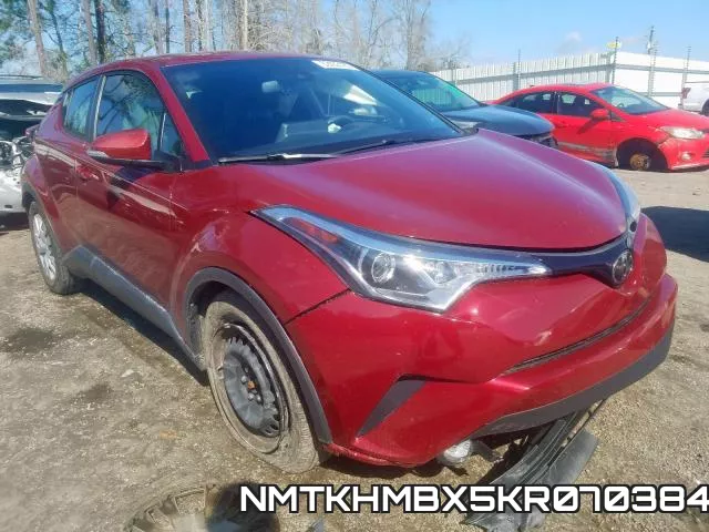 NMTKHMBX5KR070384 2019 Toyota C-HR, Xle