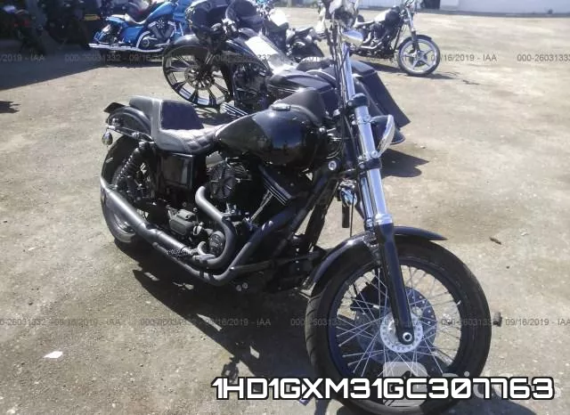 1HD1GXM31GC307763 2016 Harley-Davidson FXDB, Dyna Street Bob