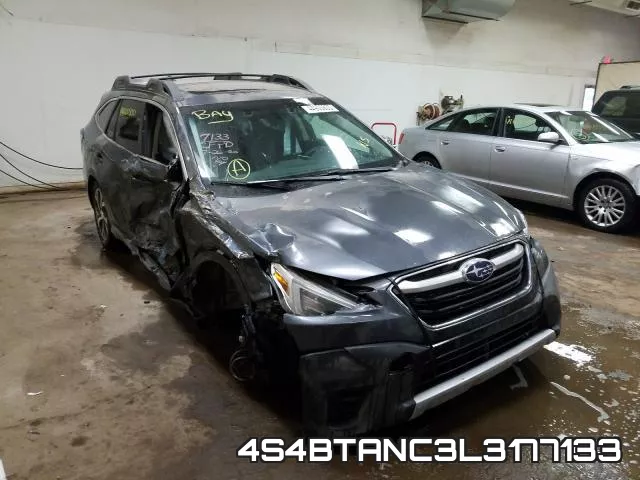 4S4BTANC3L3177133 2020 Subaru Outback, Limited