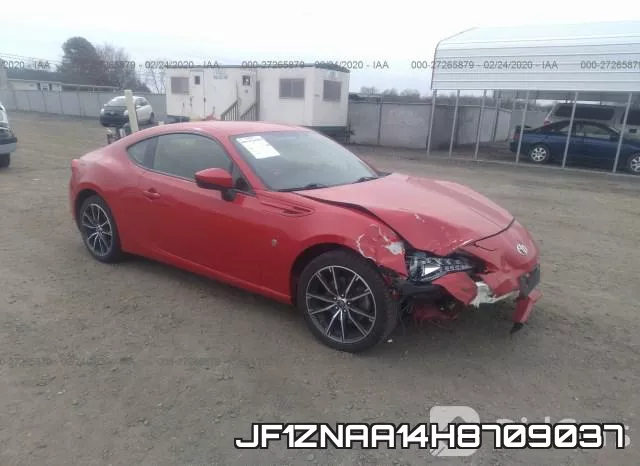 JF1ZNAA14H8709037 2017 Toyota 86, Special Edition