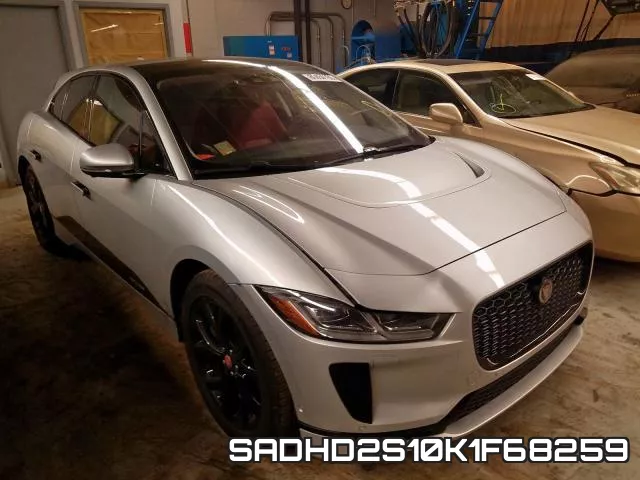 SADHD2S10K1F68259 2019 Jaguar I-Pace, First Edition
