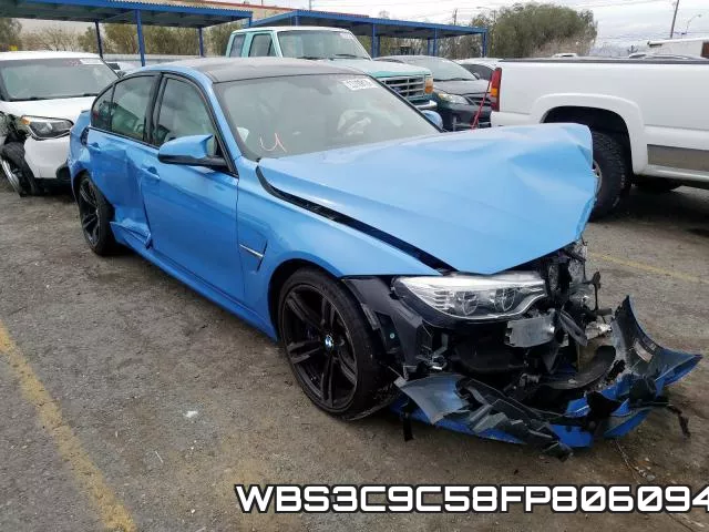 WBS3C9C58FP806094 2015 BMW M3