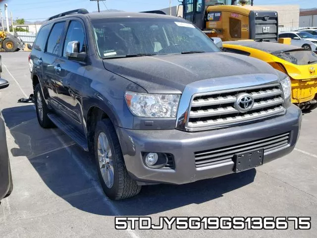 5TDJY5G19GS136675 2016 Toyota Sequoia, Limited