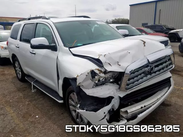 5TDKY5G18GS062105 2016 Toyota Sequoia, Limited