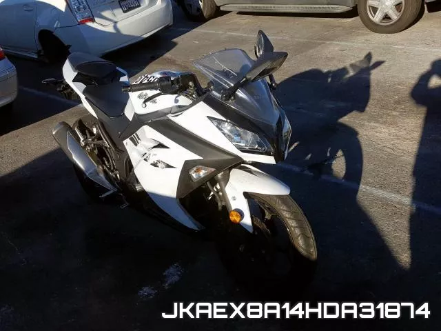 JKAEX8A14HDA31874 2017 Kawasaki EX300, A