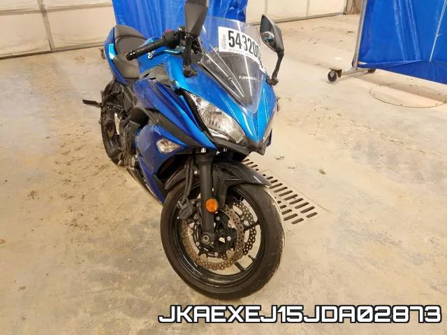JKAEXEJ15JDA02873 2018 Kawasaki EX650, J