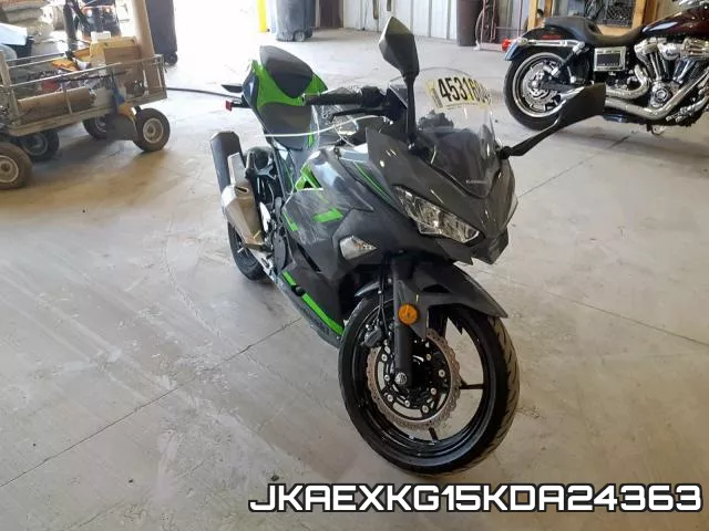 JKAEXKG15KDA24363 2019 Kawasaki EX400