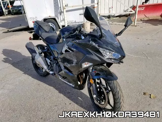 JKAEXKH10KDA39481 2019 Kawasaki EX400