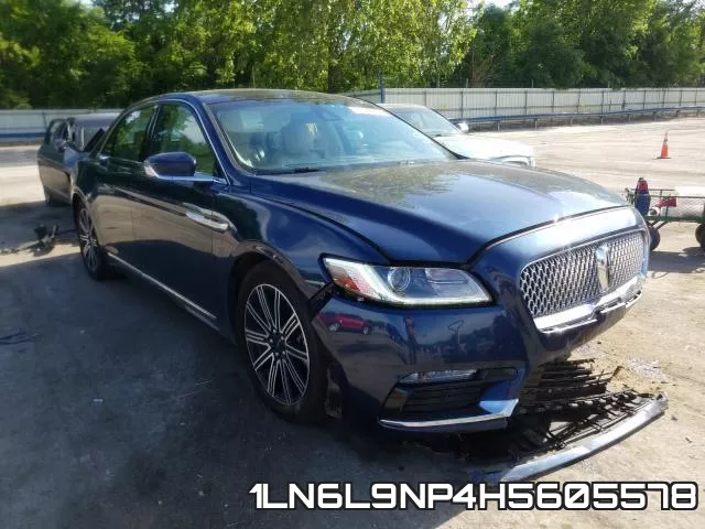 1LN6L9NP4H5605578 2017 Lincoln Continental,  Reserve