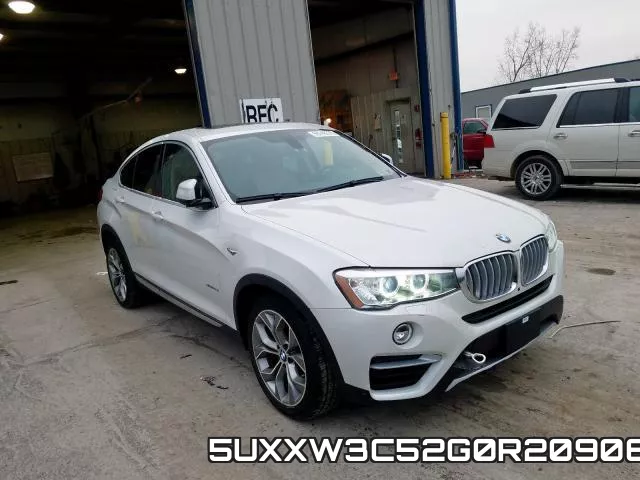5UXXW3C52G0R20906 2016 BMW X4, Xdrive28I