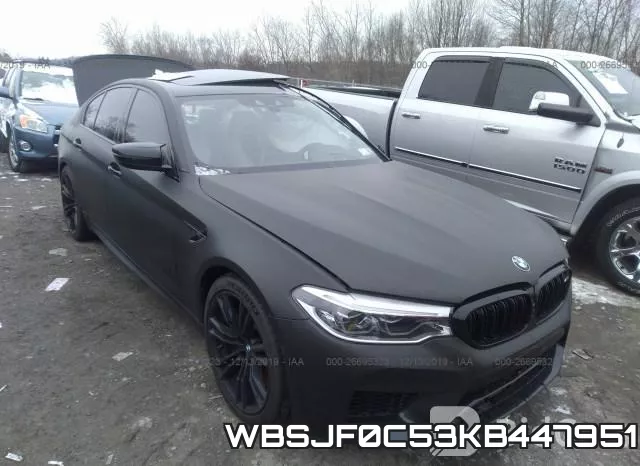 WBSJF0C53KB447951 2019 BMW M5