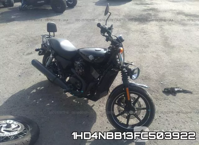 1HD4NBB13FC503922 2015 Harley-Davidson XG750