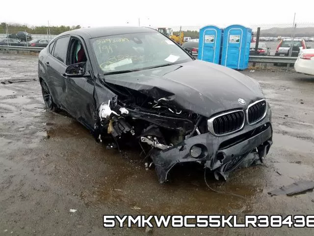 5YMKW8C55KLR38436 2019 BMW X6, M