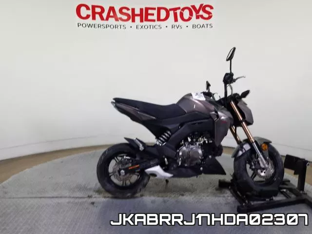 JKABRRJ17HDA02307 2017 Kawasaki BR125, J