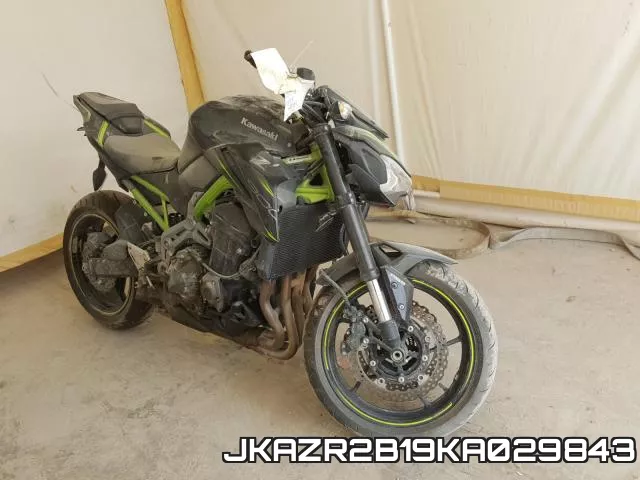 JKAZR2B19KA029843 2019 Kawasaki ZR900