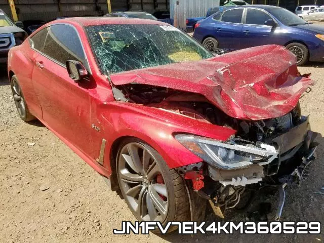 JN1FV7EK4KM360529 2019 Infiniti Q60, Red Sport 400