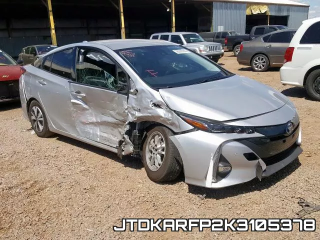 JTDKARFP2K3105378 2019 Toyota Prius