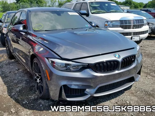 WBS8M9C58J5K98863 2018 BMW M3